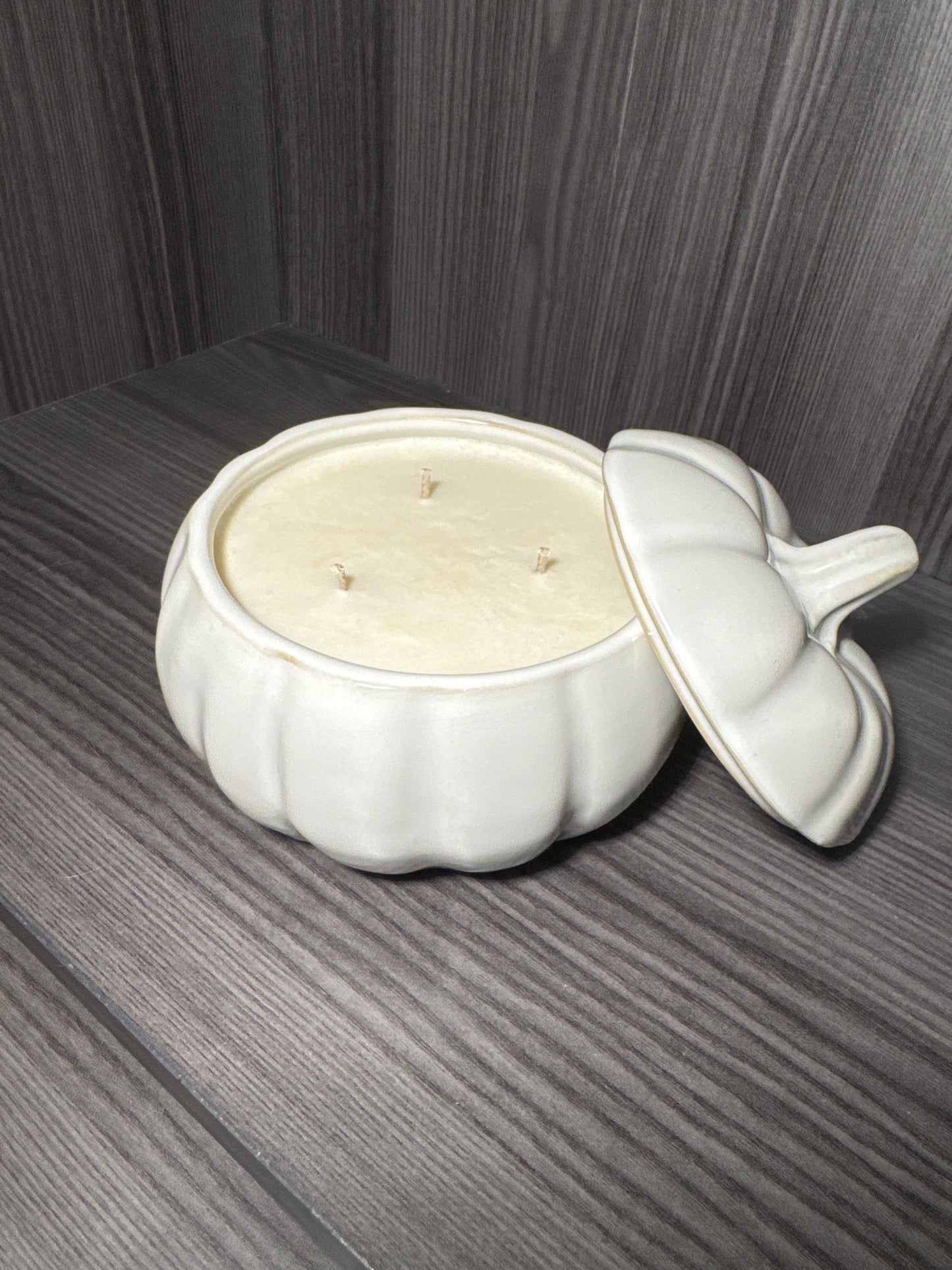 Large Ceramic Pumpkin